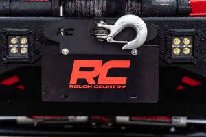 License Plate Mount - Front - Rough Country - Quick Release Hawse